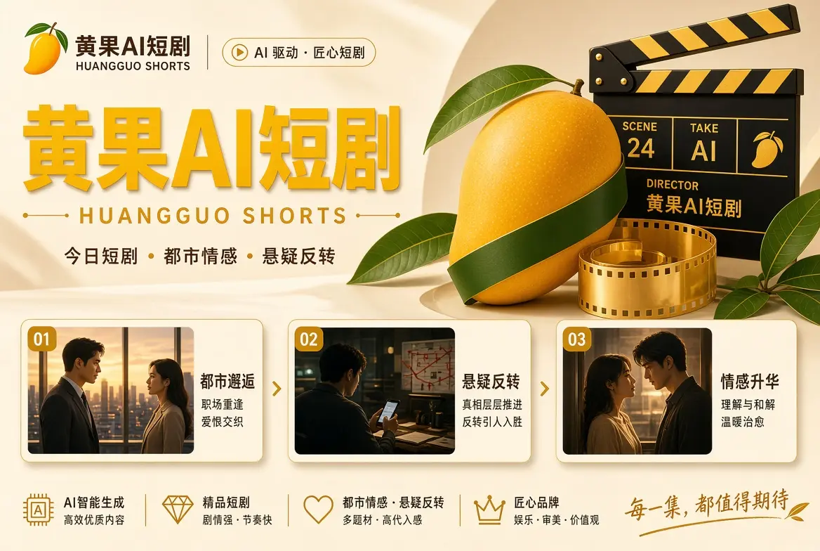 黄果AI短剧阅读导览